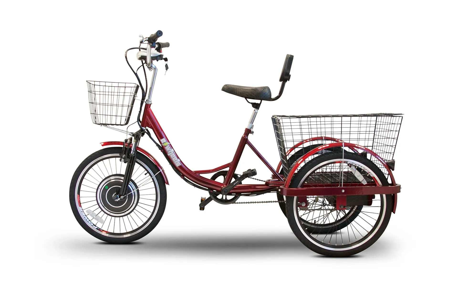 EWheels EW-29 48V 500W (750W Peak) Step-Thru Electric Trike