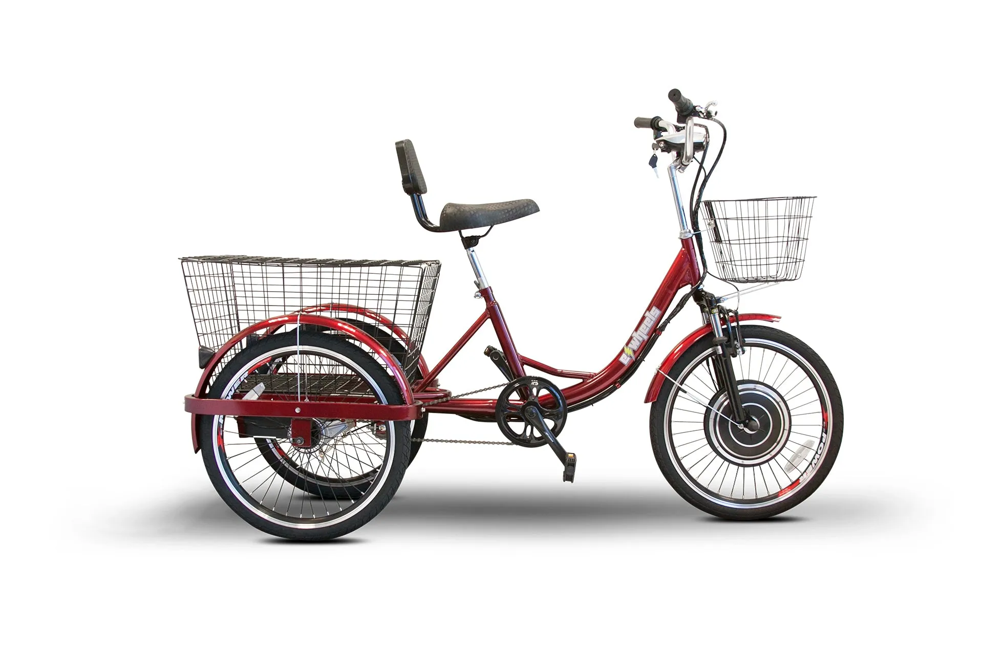 EWheels EW-29 48V 500W (750W Peak) Step-Thru Electric Trike