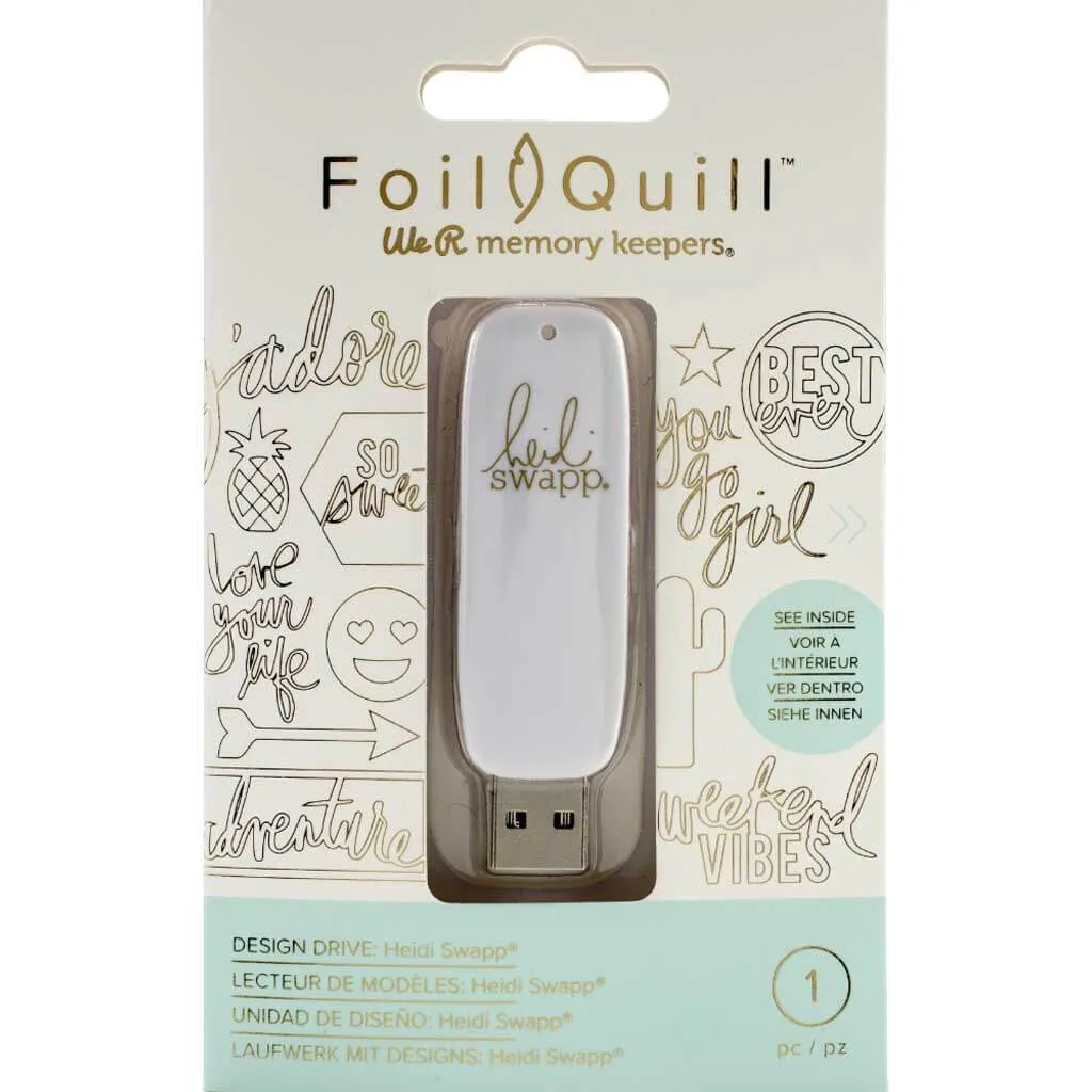 Foil Quill USB Artwork Drive Heidi Swapp