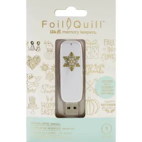 Foil Quill USB Artwork Drive Holiday