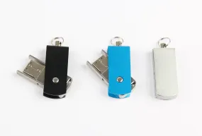 Full Colour Metal Swivel USB