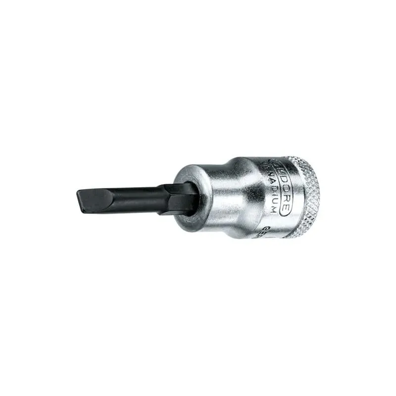 Gedore 1640895 Screwdriver Bit Socket 3/8 Inch 6.5x1.2 mm