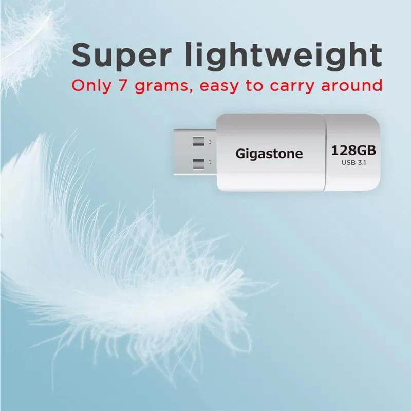 Gigastone Flash Drive 128 GB 1 pk