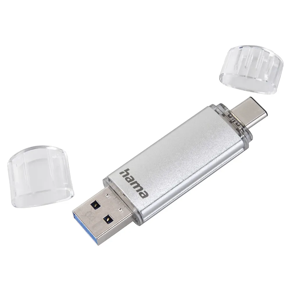 Hama C-Laeta USB-C 128GB USB Stick - Silver | 414878