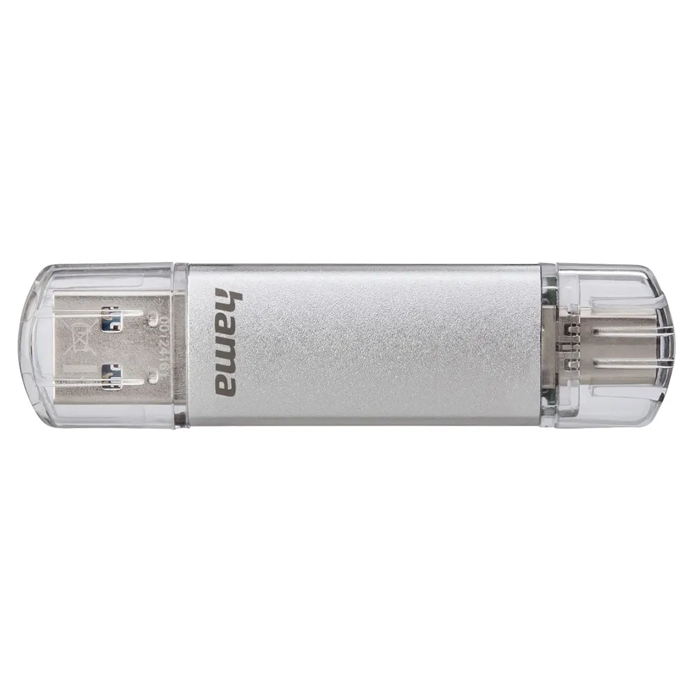 Hama C-Laeta USB-C 128GB USB Stick - Silver | 414878