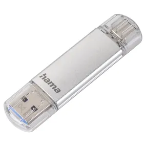 Hama C-Laeta USB-C 128GB USB Stick - Silver | 414878