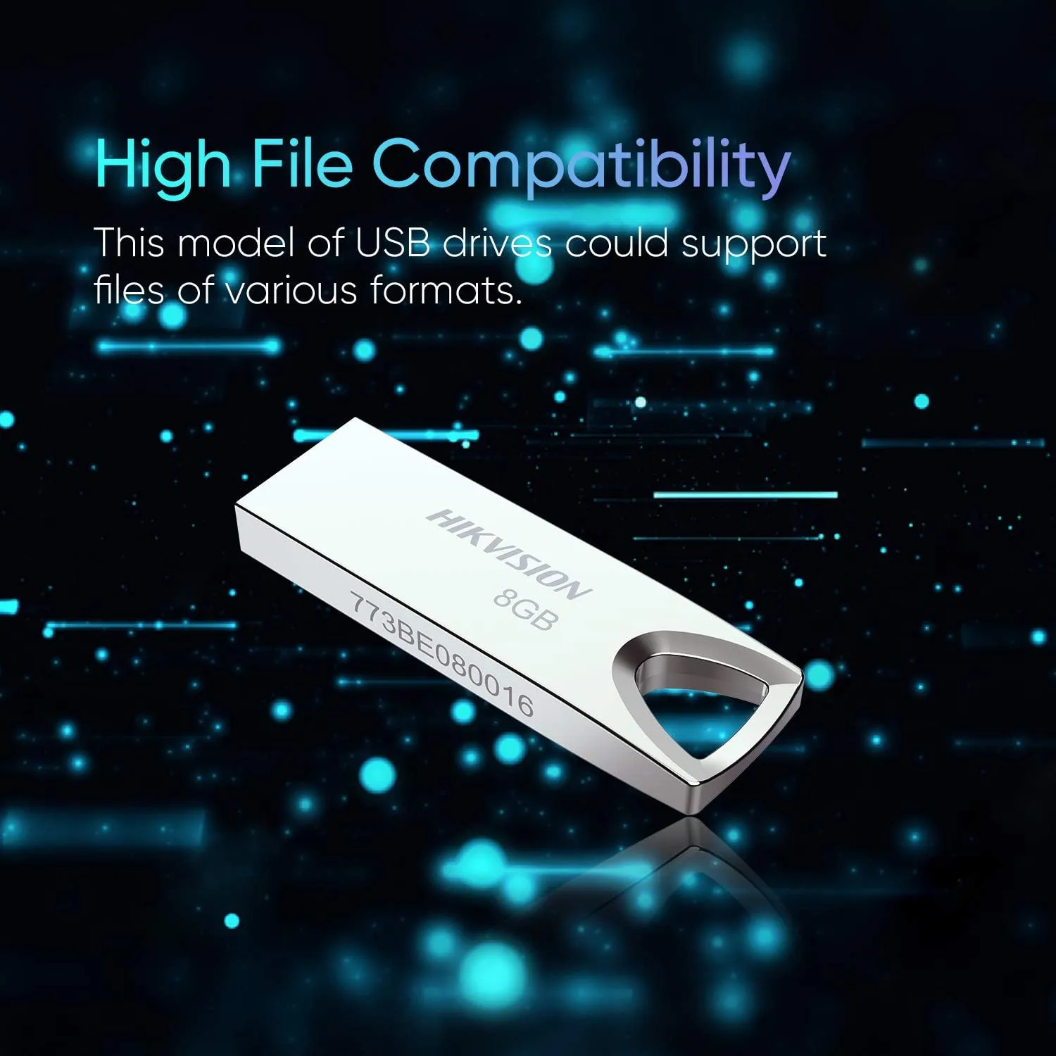 HIKVISION M200 16GB Metal USB 2.0 Flash High Speed Drive Disk Memory USB Storage, ransfer Speeds Up To 100MB/s 16 GB