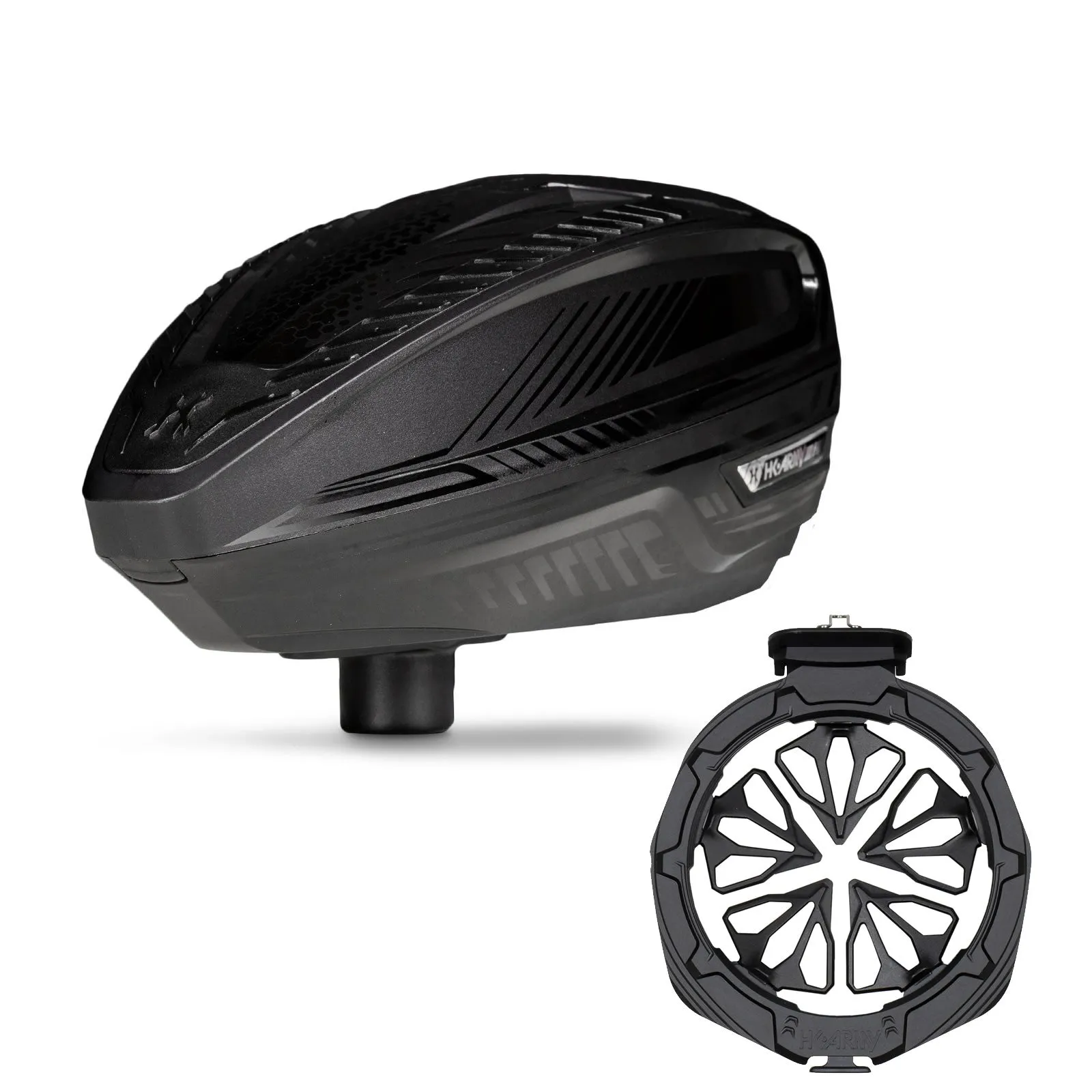 HK Army TFX3 Loader - Black / Black W/Evo Pro Speed Feed