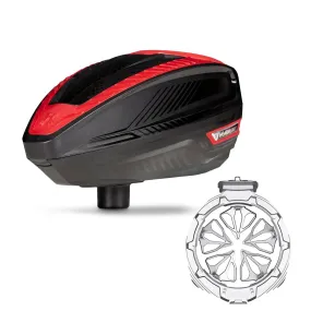 HK Army TFX3 Loader - Black / Red W/Evo Pro Speed Feed