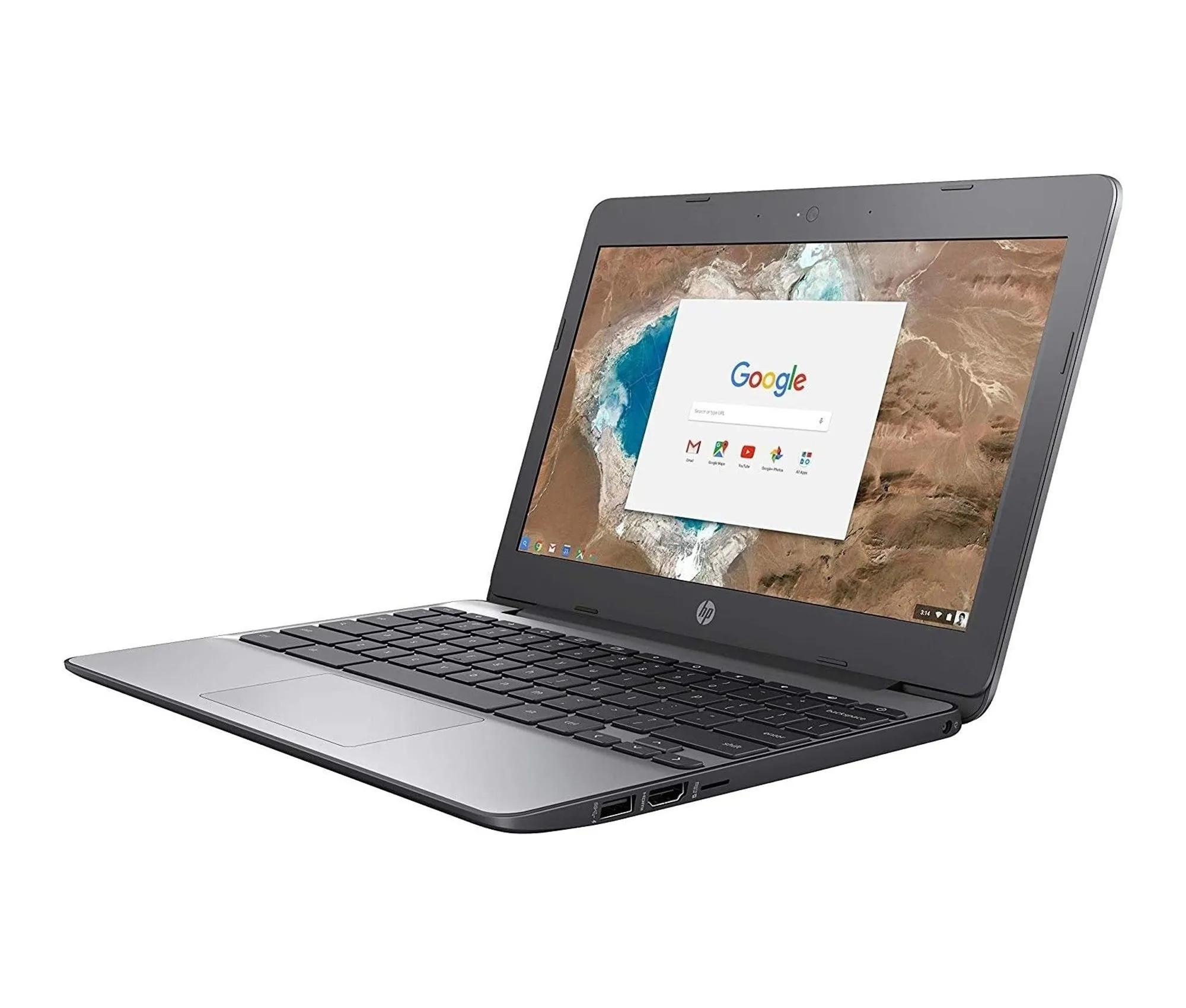 HP Chromebook 11-V031NR, 11.6” HD, Intel Celeron N3060 1.6GHz, 4GB DDR3L, 16GB SSD, Refurbished