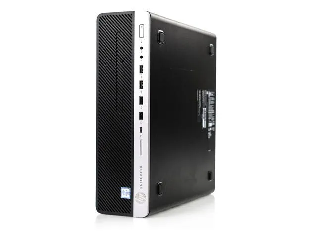 HP EliteDesk 800 G3 SFF Ex Lease Desktop PC i5-7500 3.4GHz 16GB RAM 256GB SSD Windows 10 Pro Installed