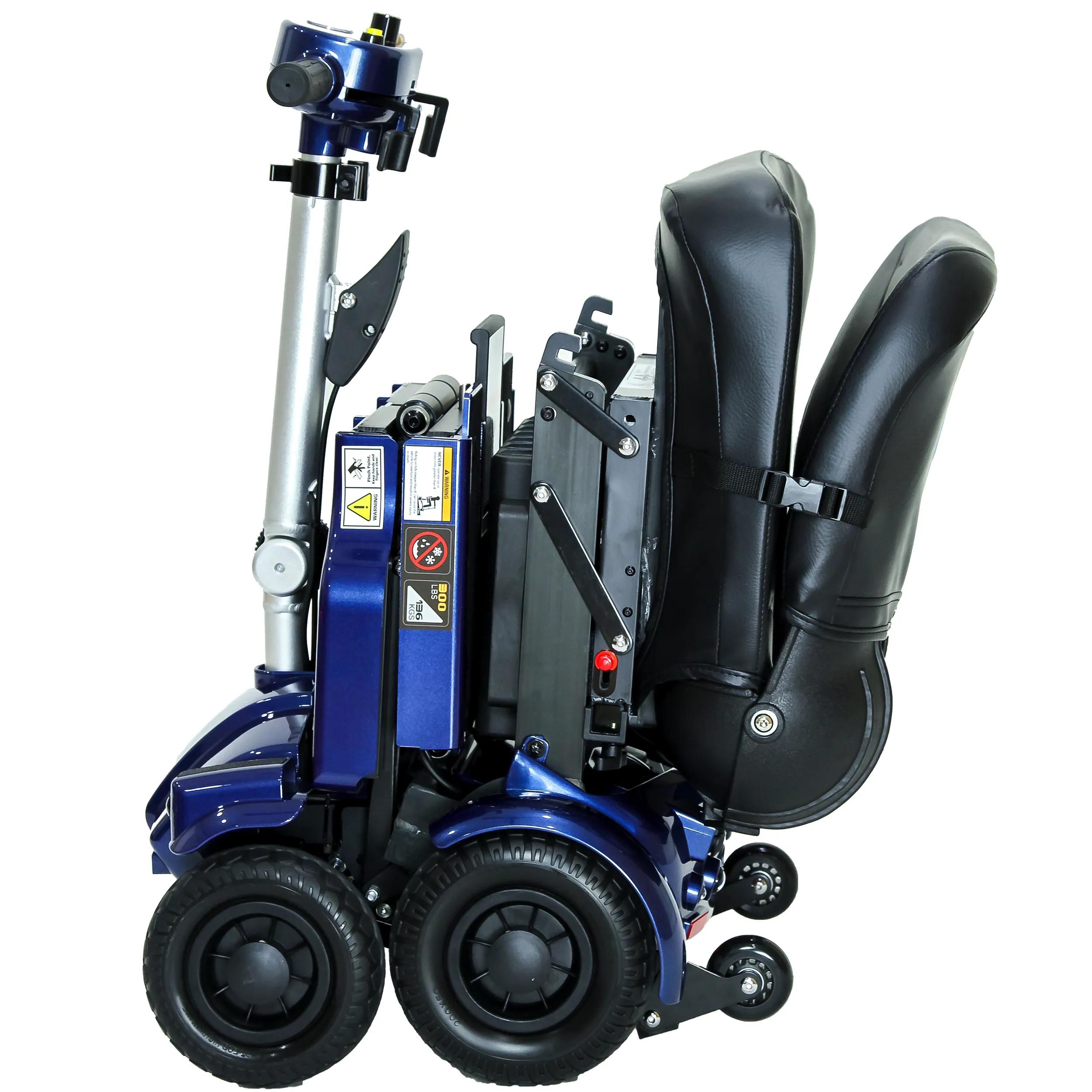 iLIVING i3 Foldable Electric Mobility Scooter, with 18" Deluxe Seat