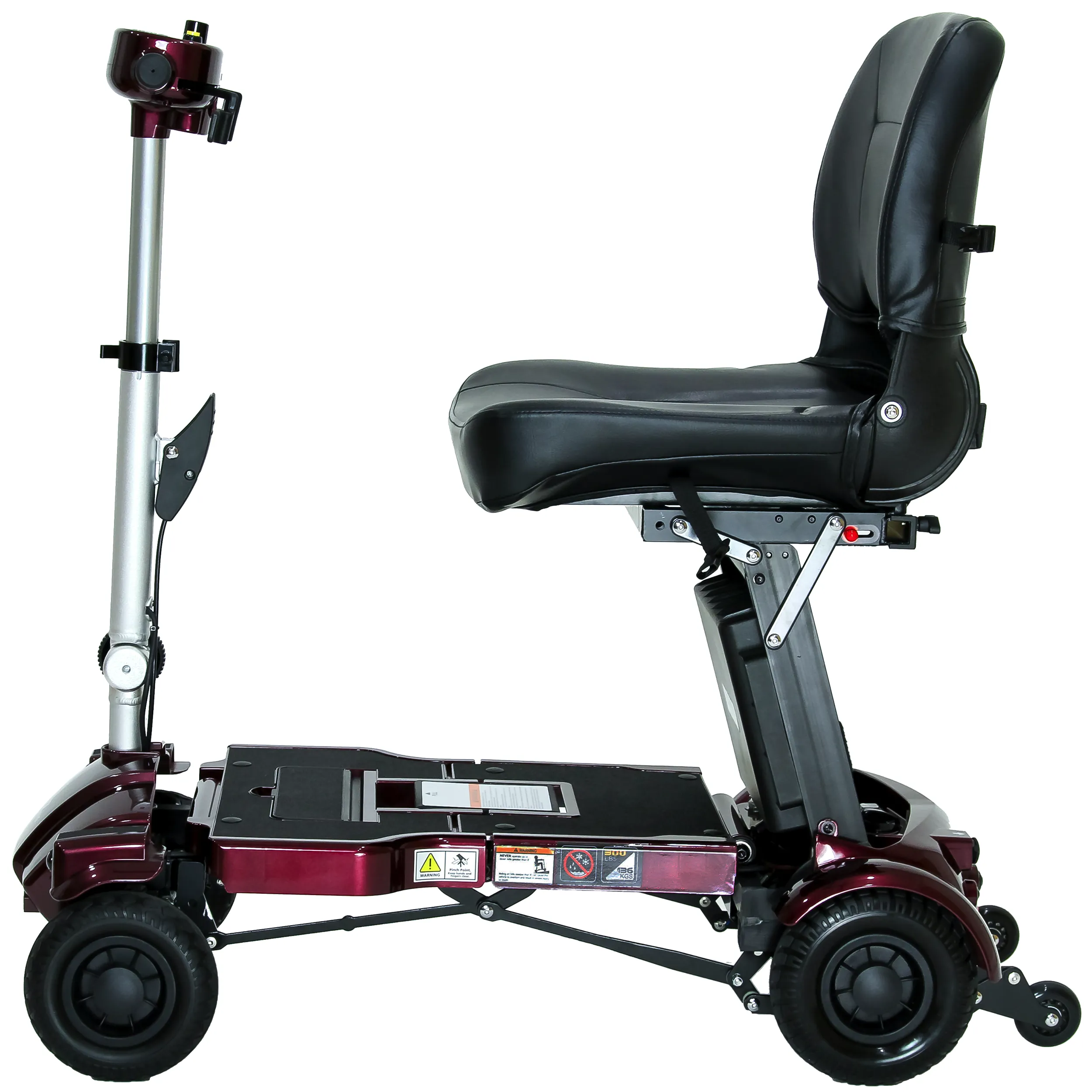 iLIVING i3 Foldable Electric Mobility Scooter, with 18" Deluxe Seat