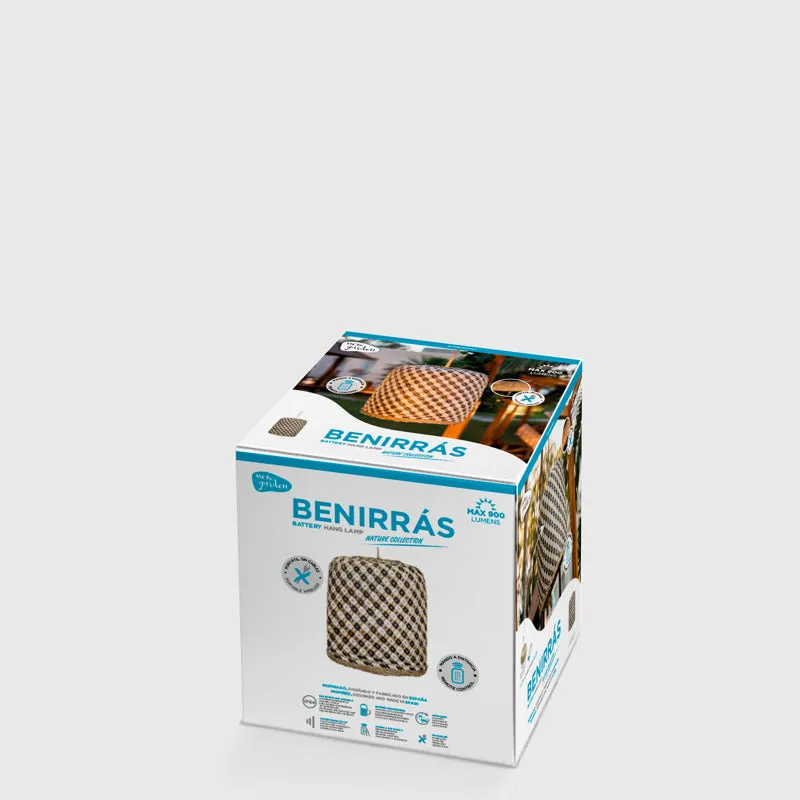 Lampada a sospensione senza fili BENIRRAS