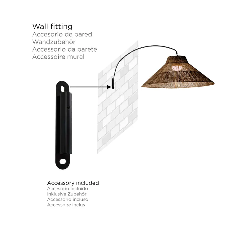 Lampada da terra ad arco senza filo NIZA 230