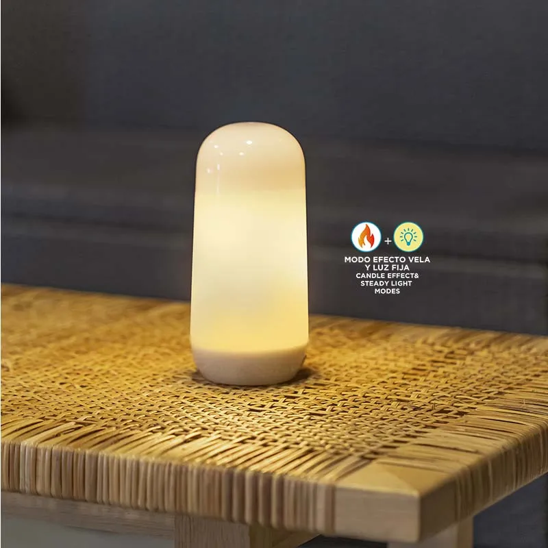 Lampadina portatile effetto fiamma CANDY