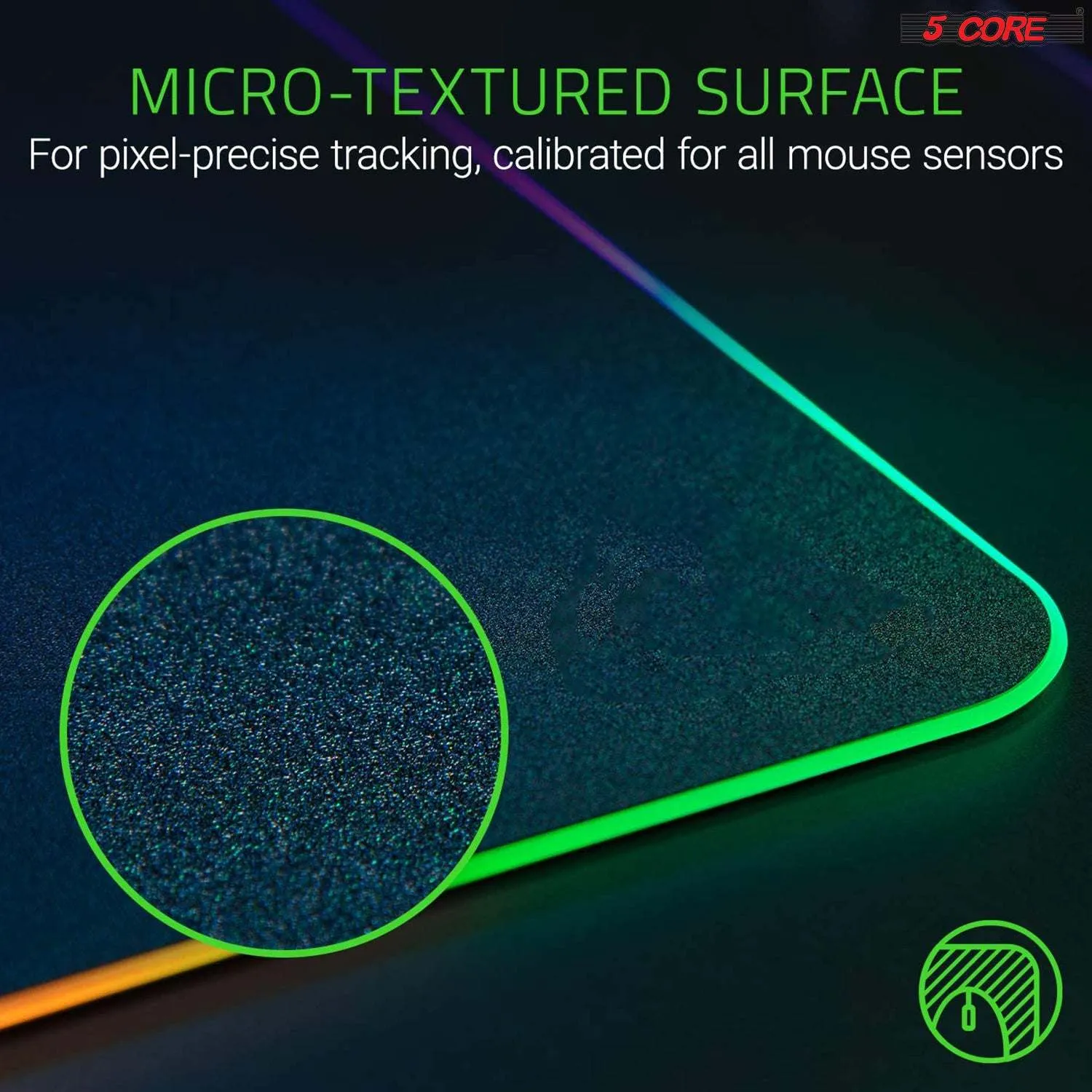 Large RGB Gaming Mouse Pad - Glowing 12 Modes - MP 300
