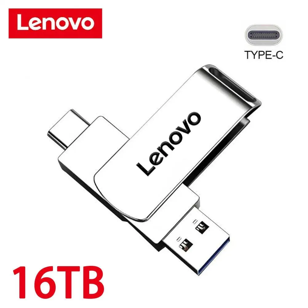 Lenovo 16TB High-Speed USB Flash Drive - Ultimate Data Transfer Solution