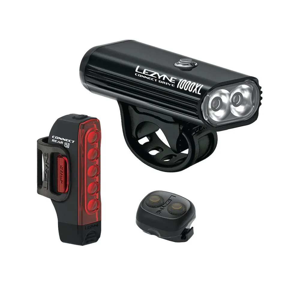 Lezyne Connect Drive Pro Pair Light Set