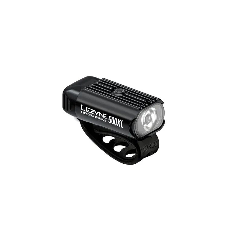 LEZYNE Hecto Drive 500XL and Strip Drive 300  Bicycle Light Set, Front and Rear Pair, 500/300 Lumen, USB Stick Rechargeable