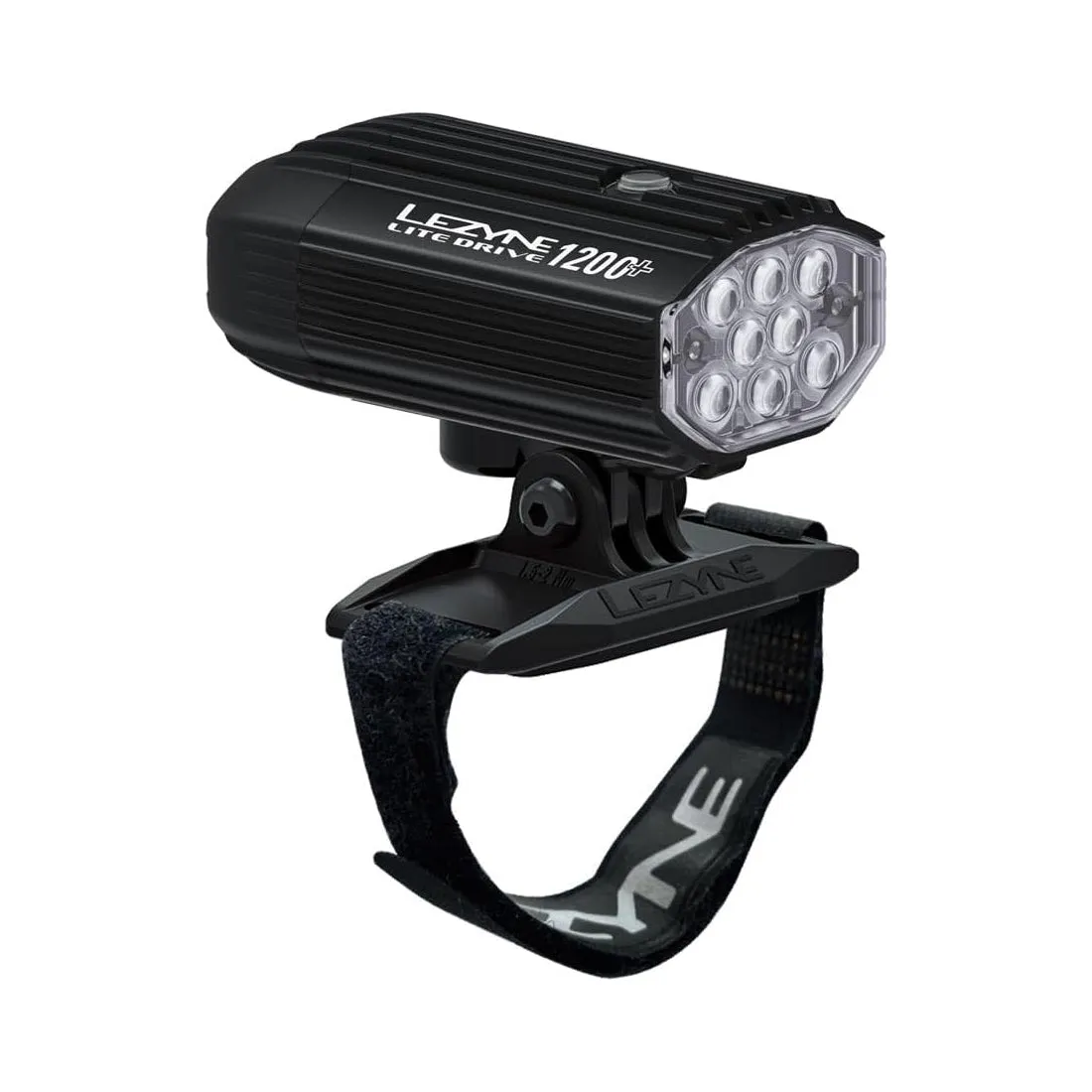 Lezyne Helmet Lite Drive 1200  Bicycle Front Light, USB-C Rechargeable
