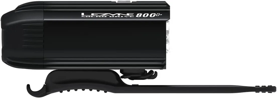 LEZYNE Micro Drive 800  and KTV Drive Pro  Bicycle Light Set, Front and Rear Pair, 800/150 lumen, USB-C Rechargeable