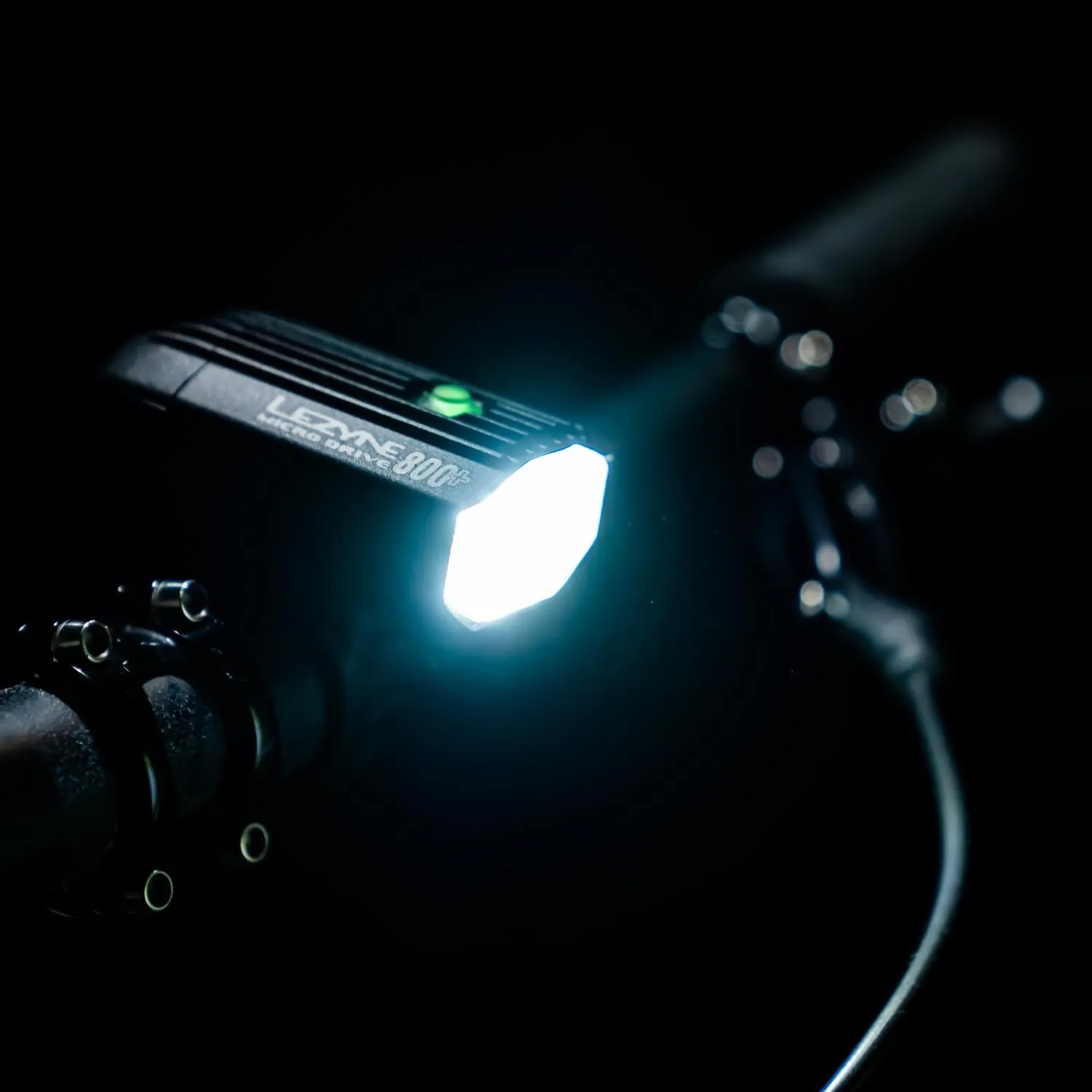 LEZYNE Micro Drive 800  and KTV Drive Pro  Bicycle Light Set, Front and Rear Pair, 800/150 lumen, USB-C Rechargeable