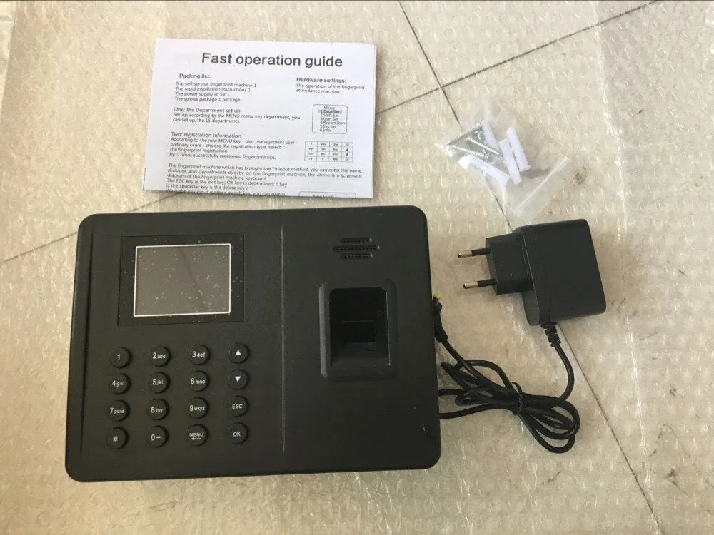 LPSECURITY Self-Service USB Biometric Sensor portable fingerprint time attendance