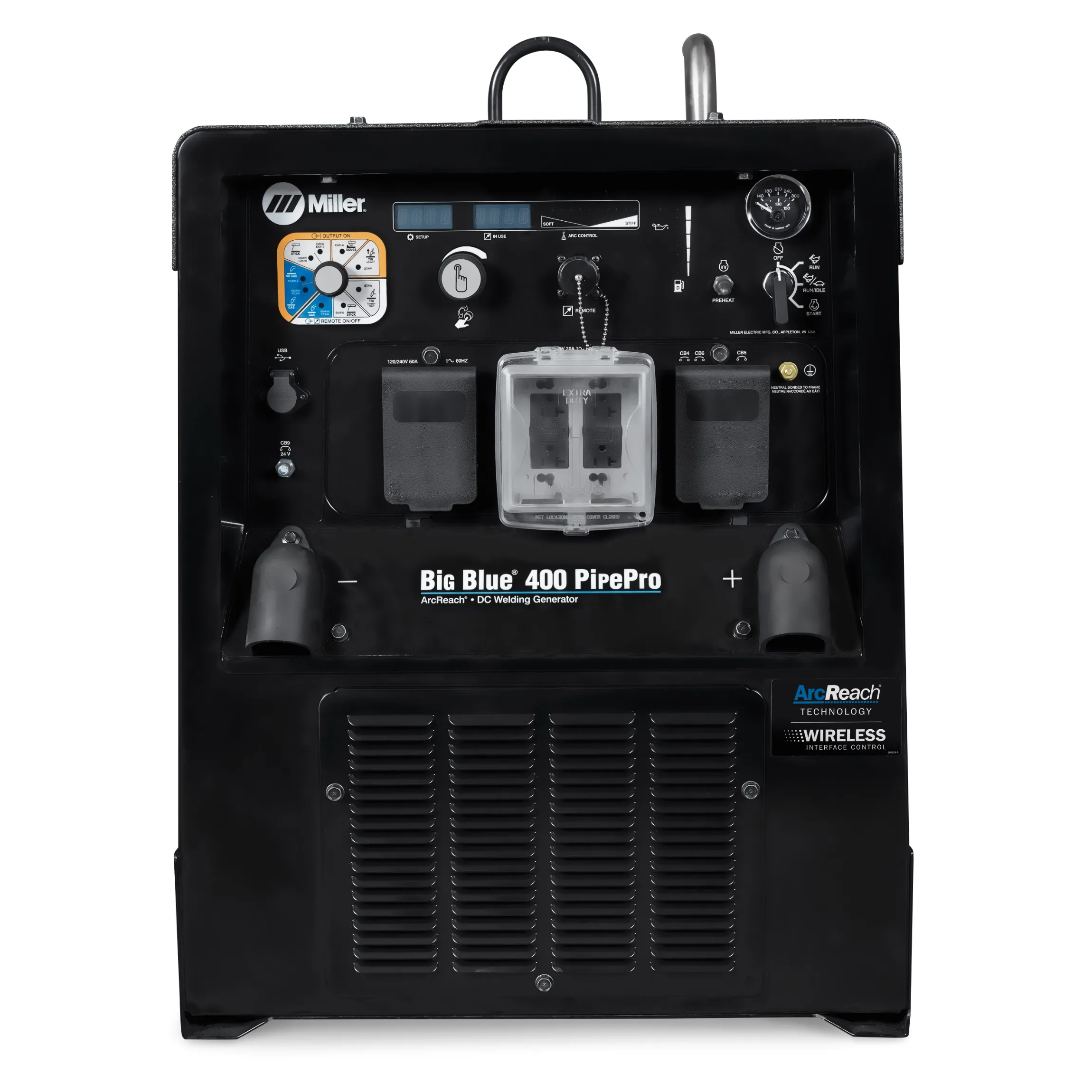 Miller Big Blue 400 PipePro (CAT) w/ WIC - 907806001