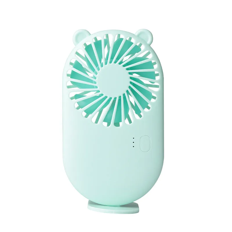 Mini Handheld Fan, USB Desk Fan, Small 3 Speeds Personal Portable Table Fan with USB Rechargeable Battery Operated Fan for Travel Office Room Household