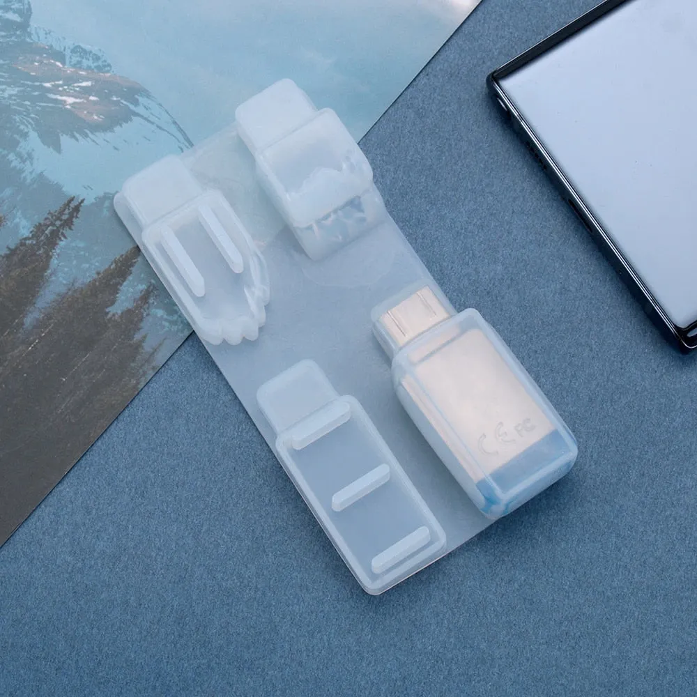 Mountain Peak Broken Snow USB drive resin mold Unique Mold