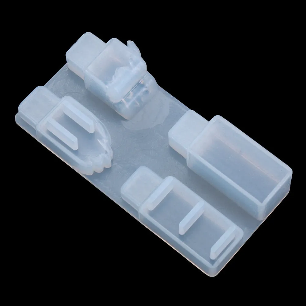 Mountain Peak Broken Snow USB drive resin mold Unique Mold