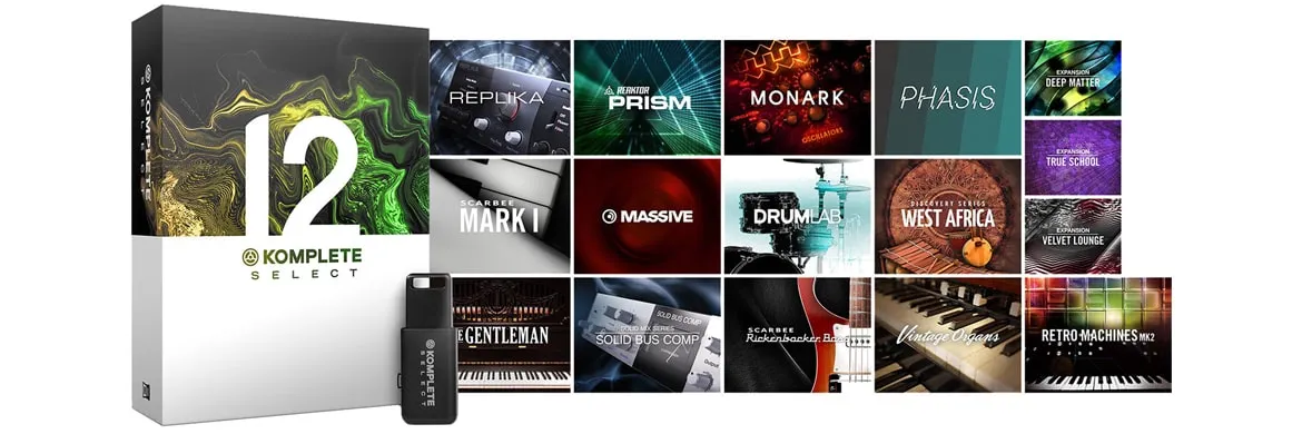 Native Instruments KOMPLETE 12 Essential Instruments, Effects and Expansions