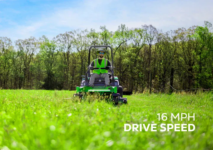 OptimusZ 60” 24kWh Ride-On Zero-Turn Mower