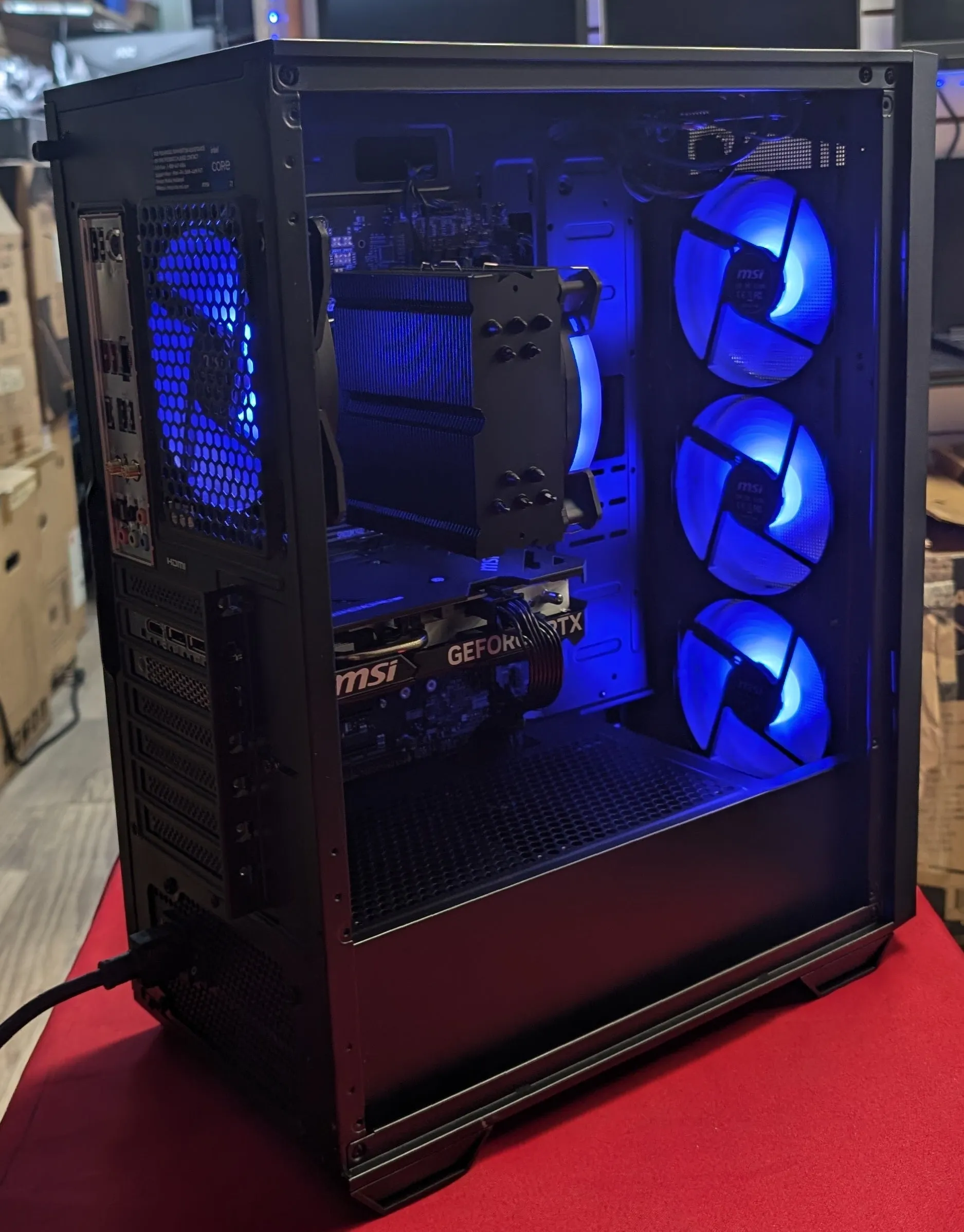 PC GAMING NEUF MSI RTX 4060-Ti 8GB GDDR6 i7-14700F 32GB DDR5 SSD 2TB NVMe