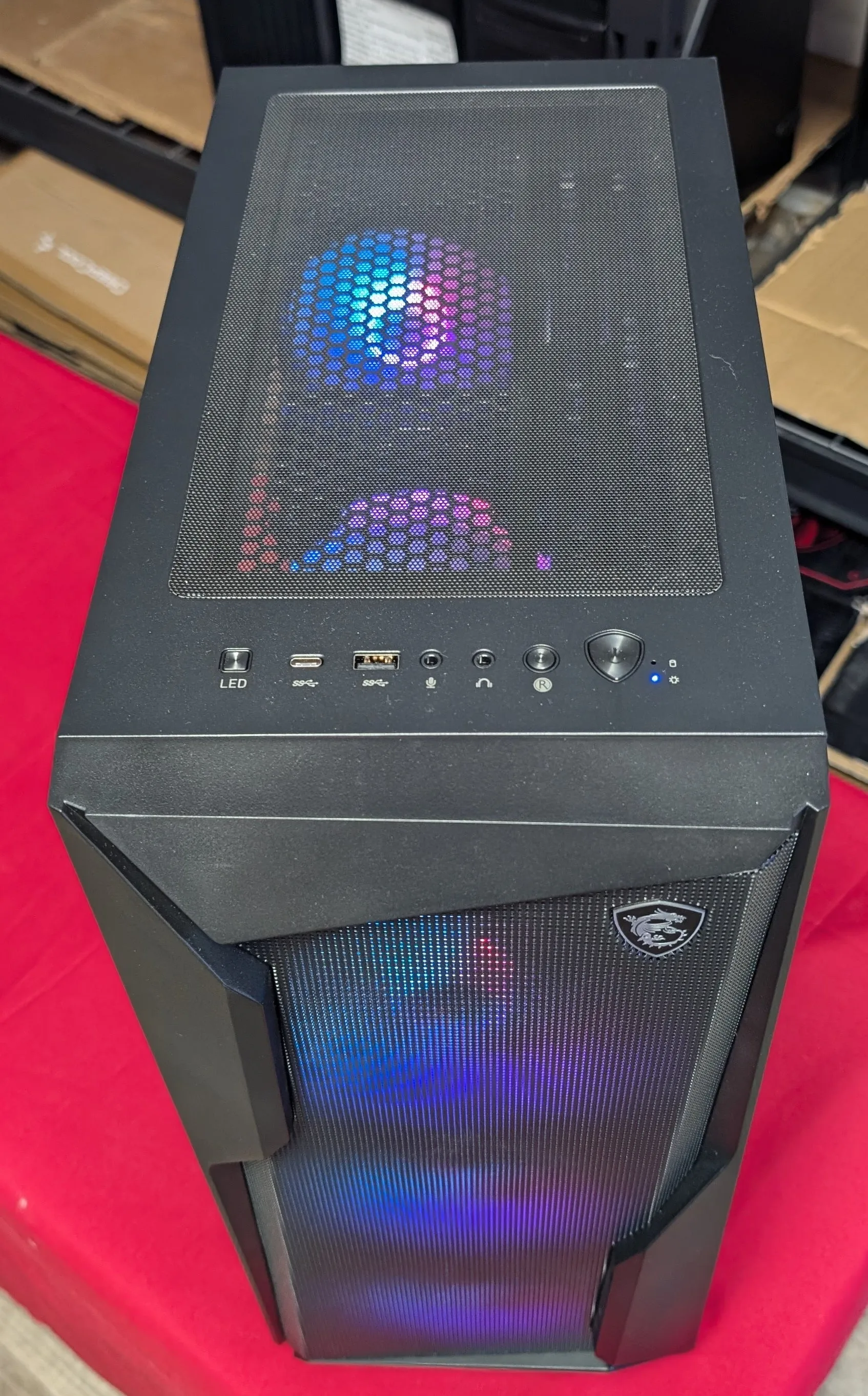 PC GAMING NEUF MSI RTX 4060-Ti 8GB GDDR6 i7-14700F 32GB DDR5 SSD 2TB NVMe