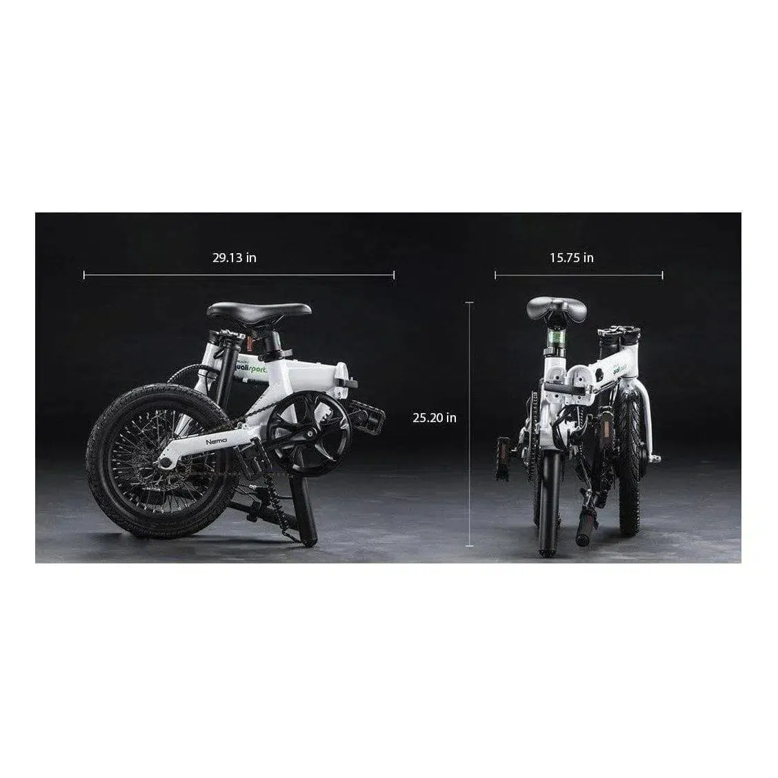 Qualisports| NEMO 250W 36V 7Ah Folding Electric Bike
