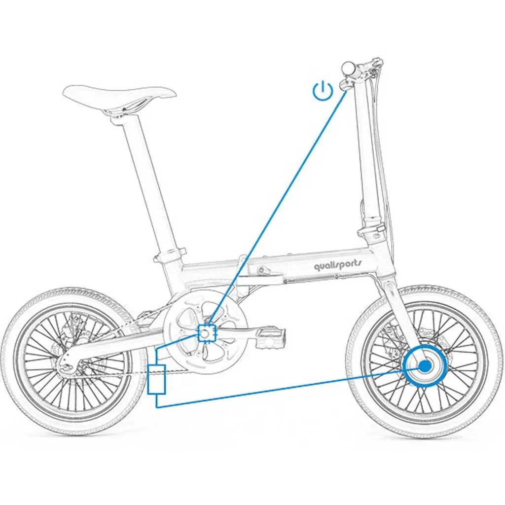 Qualisports Nemo 250W 36V Folding Electric Bike
