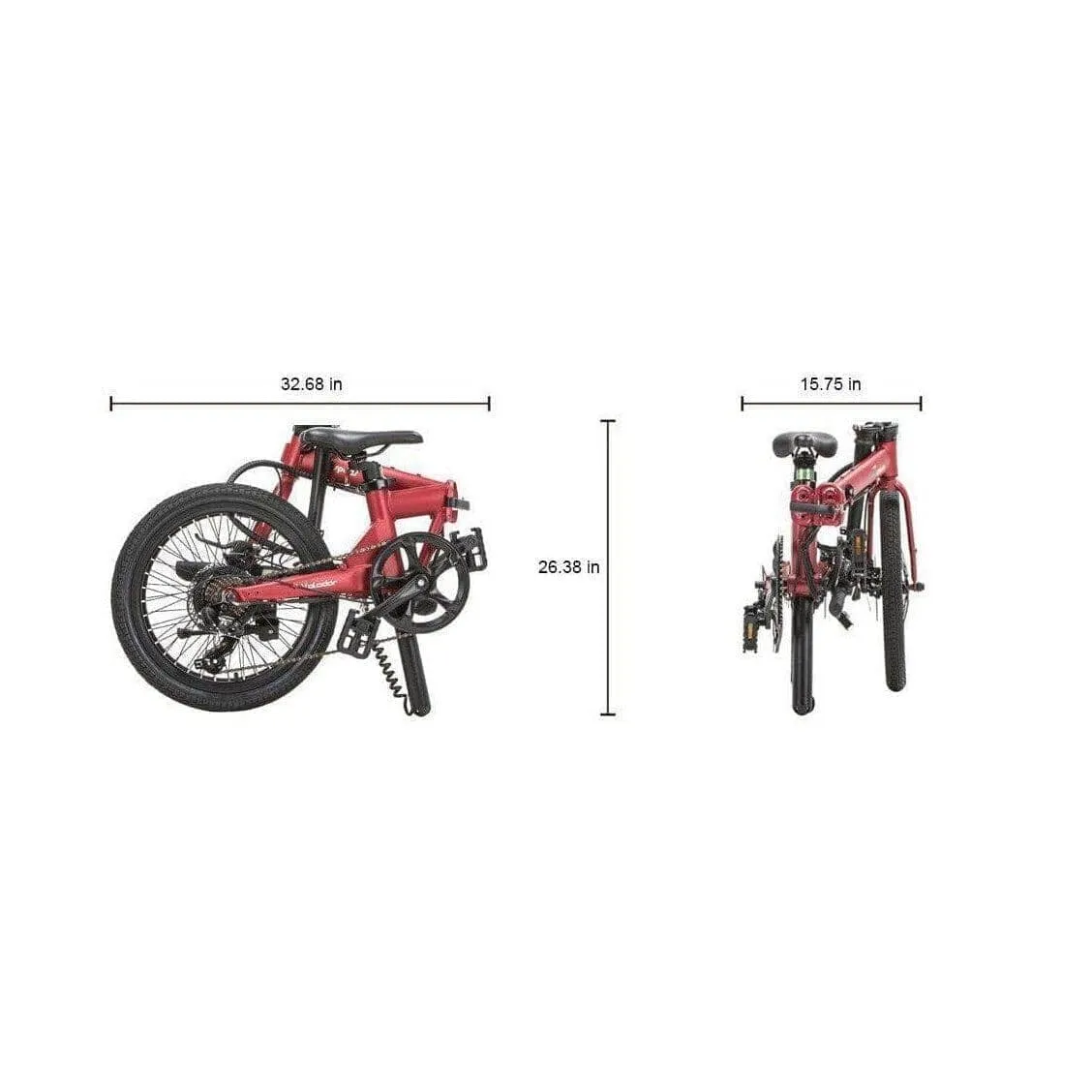 Qualisports| VOLADOR 350W  36V 7Ah Folding Electric Bike