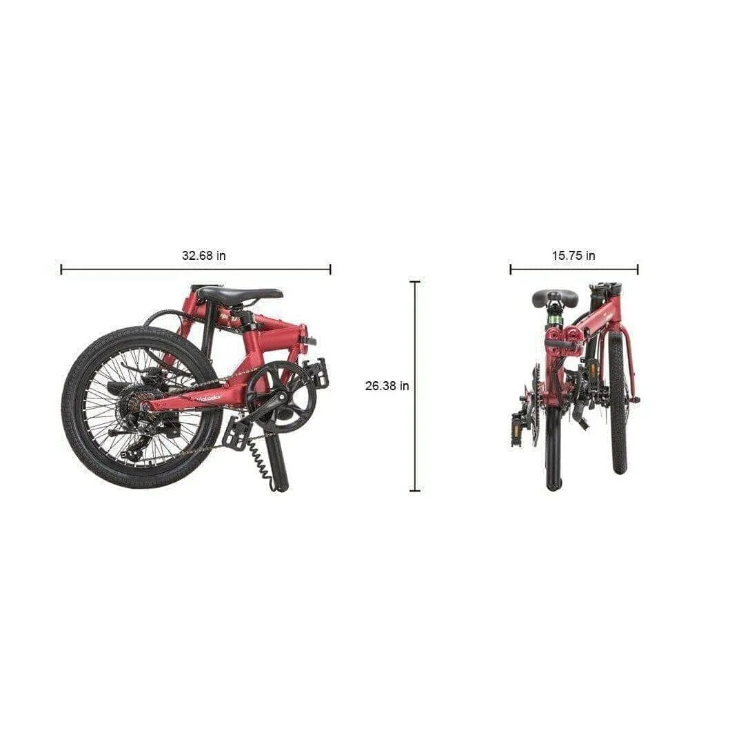 Qualisports| VOLADOR 350W  36V 7Ah Folding Electric Bike