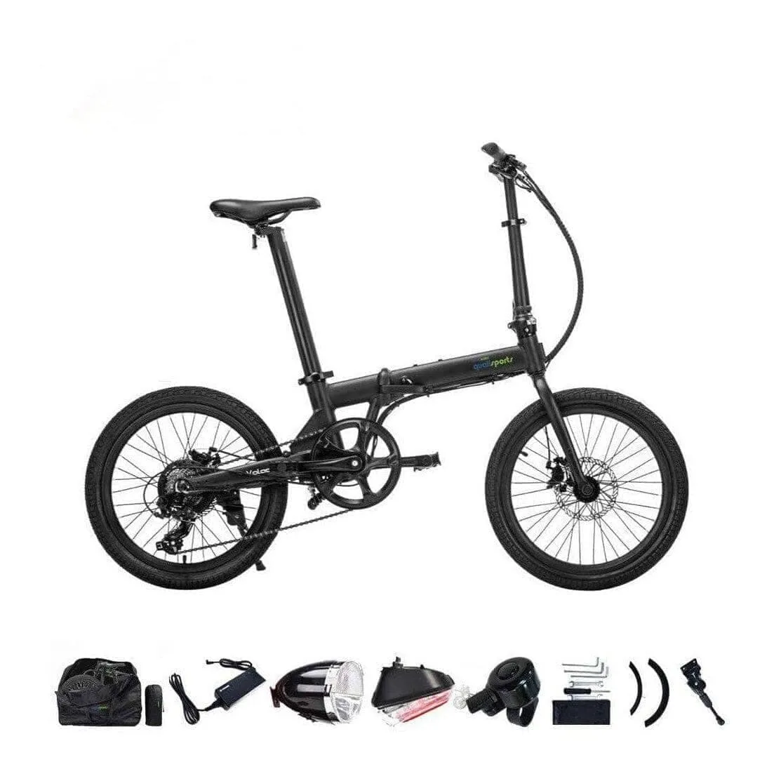Qualisports| VOLADOR 350W  36V 7Ah Folding Electric Bike