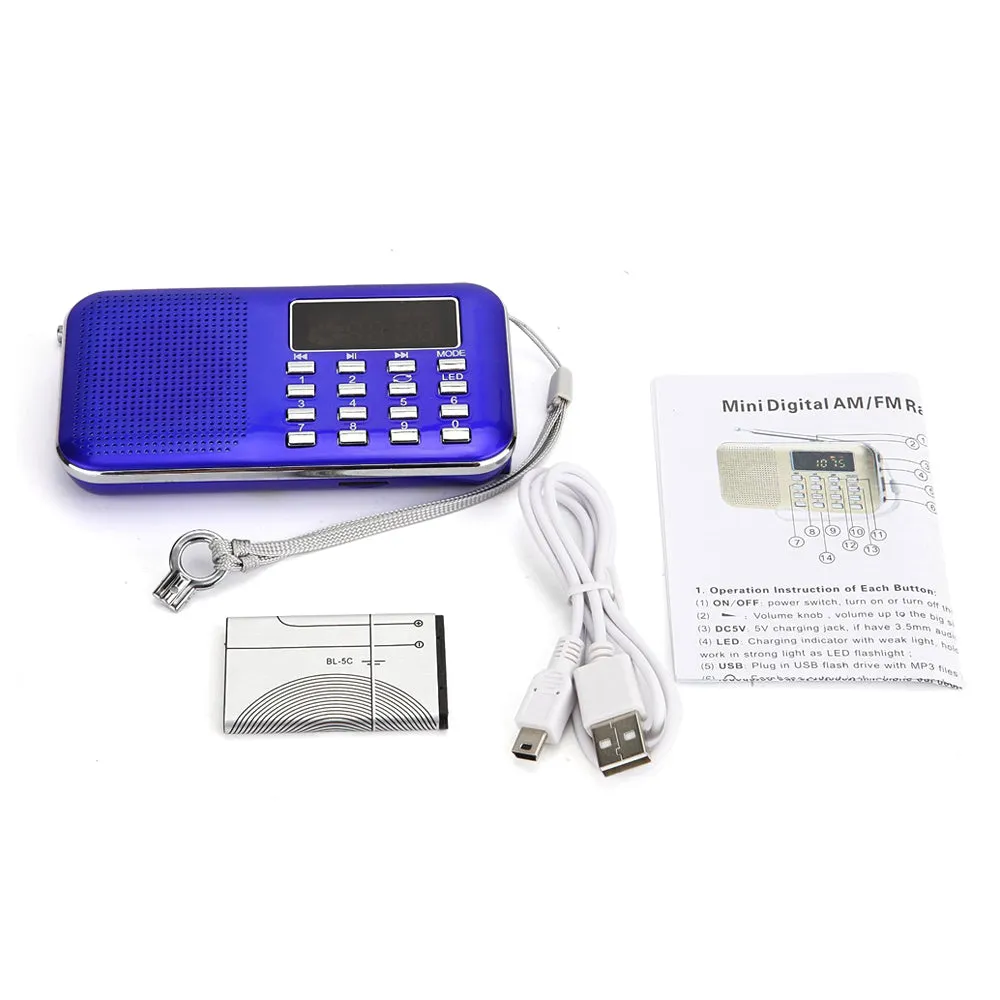 Radioddity L-908 Mini Digital FM LCD Radio Speaker [DISCONTINUED]