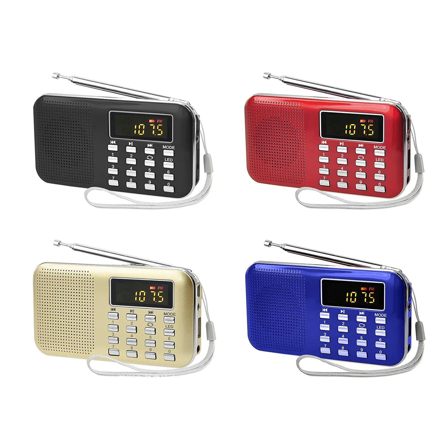 Radioddity L-908 Mini Digital FM LCD Radio Speaker [DISCONTINUED]
