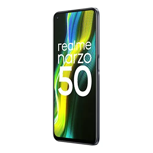 Realme narzo 50 (Speed Black, 4GB RAM 64GB Storage) Helio G96 Processor | 50MP AI Triple Camera | 120Hz Ultra Smooth Display