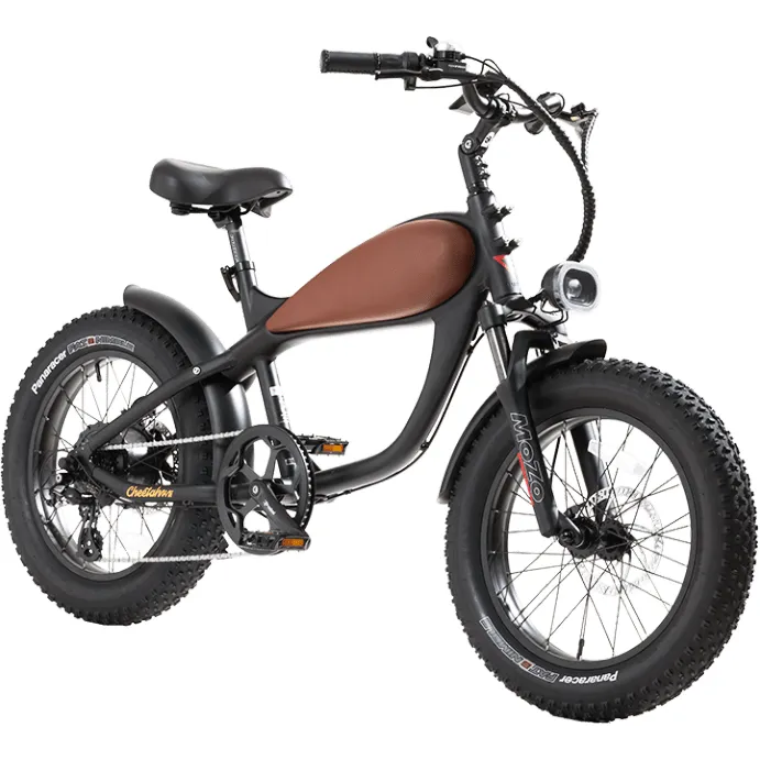 REVI BIKES Cheetah Plus Electric Cafe Racer - 750 Watt, 48V