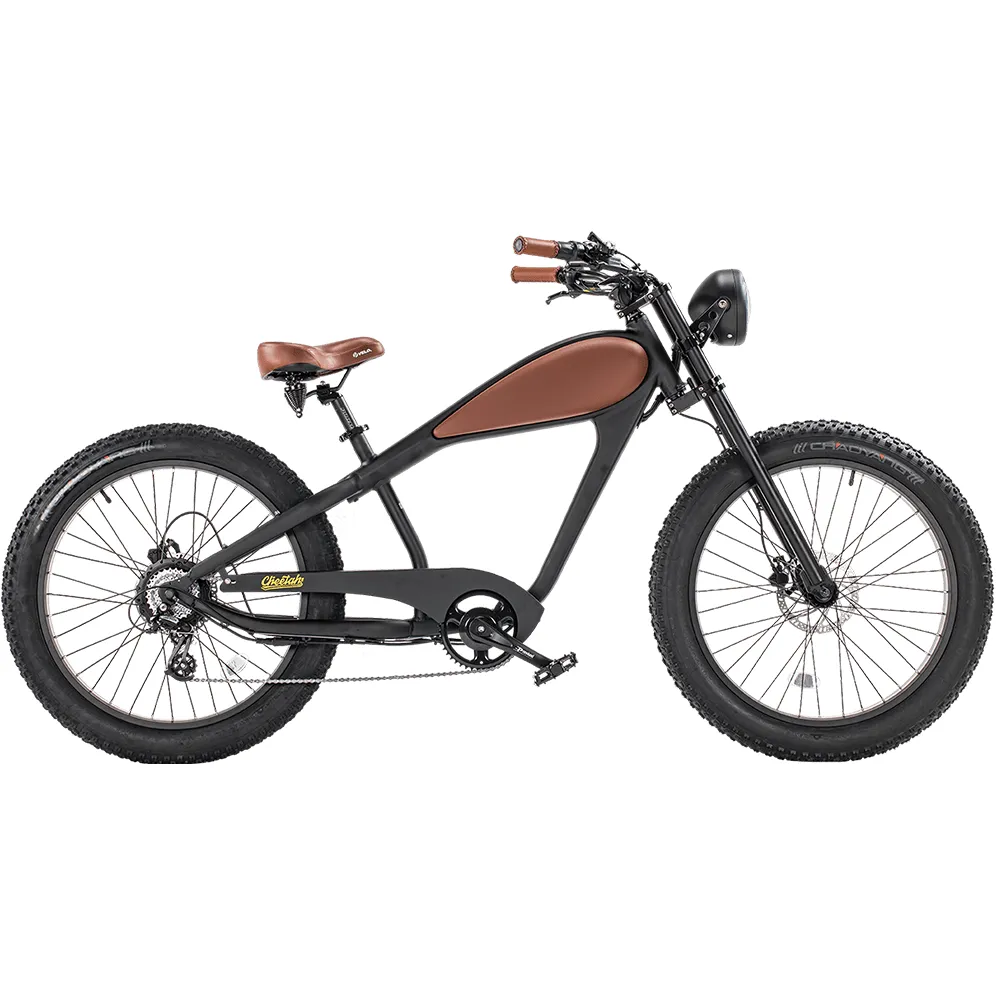 REVI BIKES Cheetah Plus Electric Cafe Racer - 750 Watt, 48V
