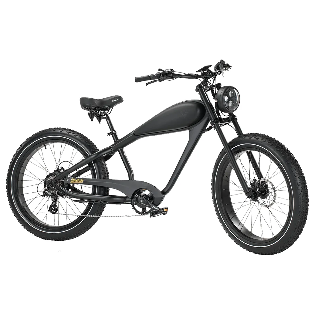 REVI BIKES Cheetah Plus Electric Cafe Racer - 750 Watt, 48V