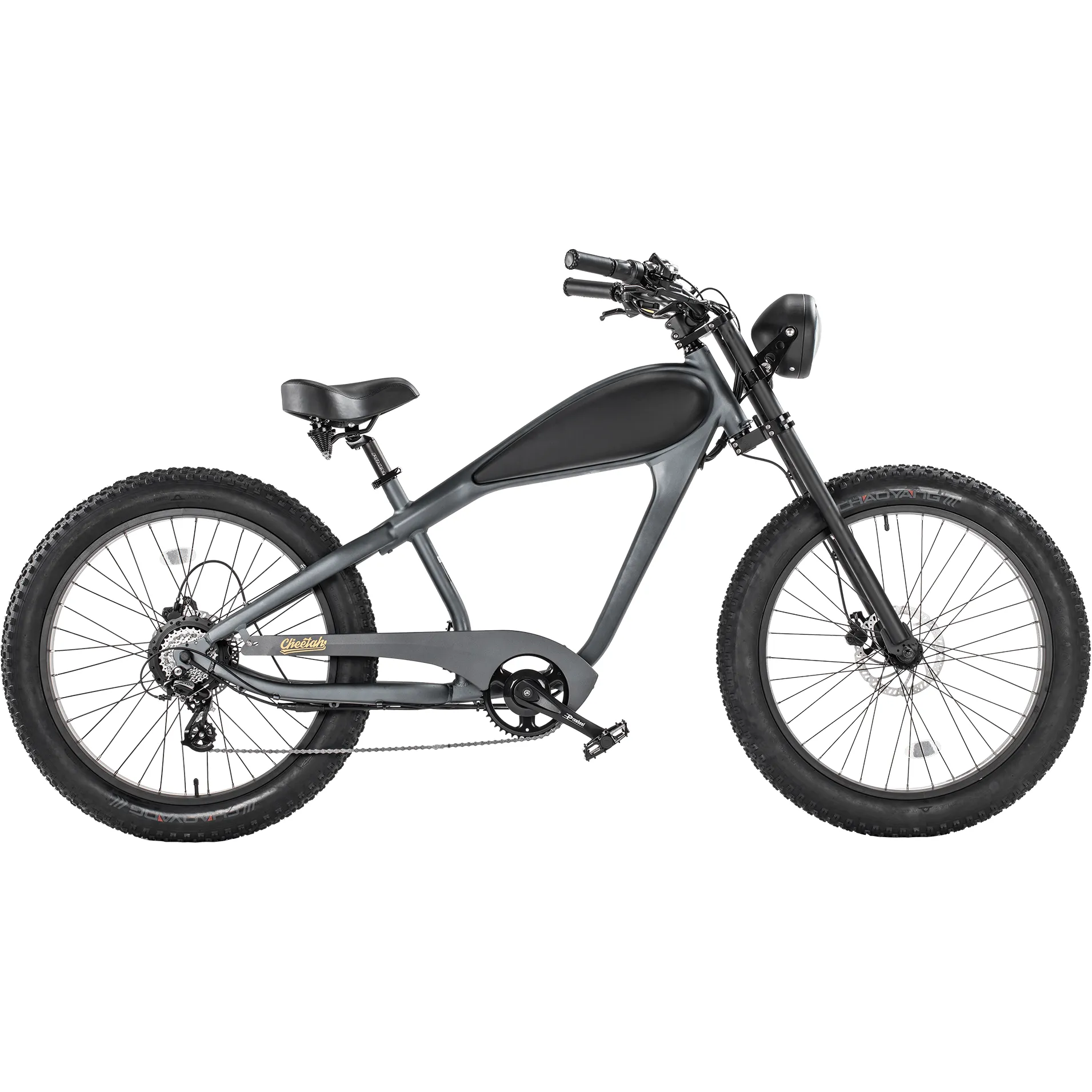 REVI BIKES Original Cheetah Electric Cafe Racer - 750 Watt, 48V