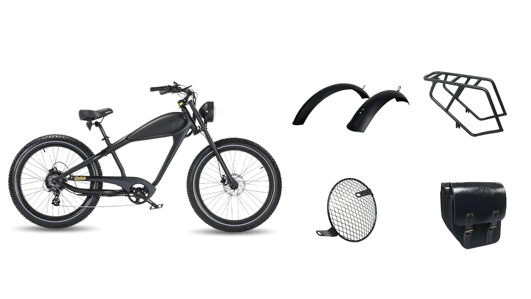 ReviBikes Cheetah Plus BAFANG 750W Motor Café Racer Electric Cruiser Bike