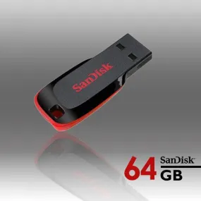 Sandisk Cruzer Blade CZ50 64GB USB Flash Drive